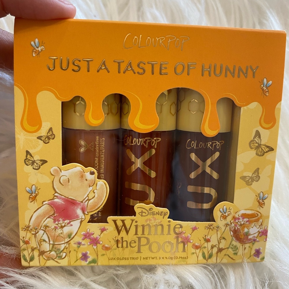 ColorPop Winnie the Pooh collection lipglosses